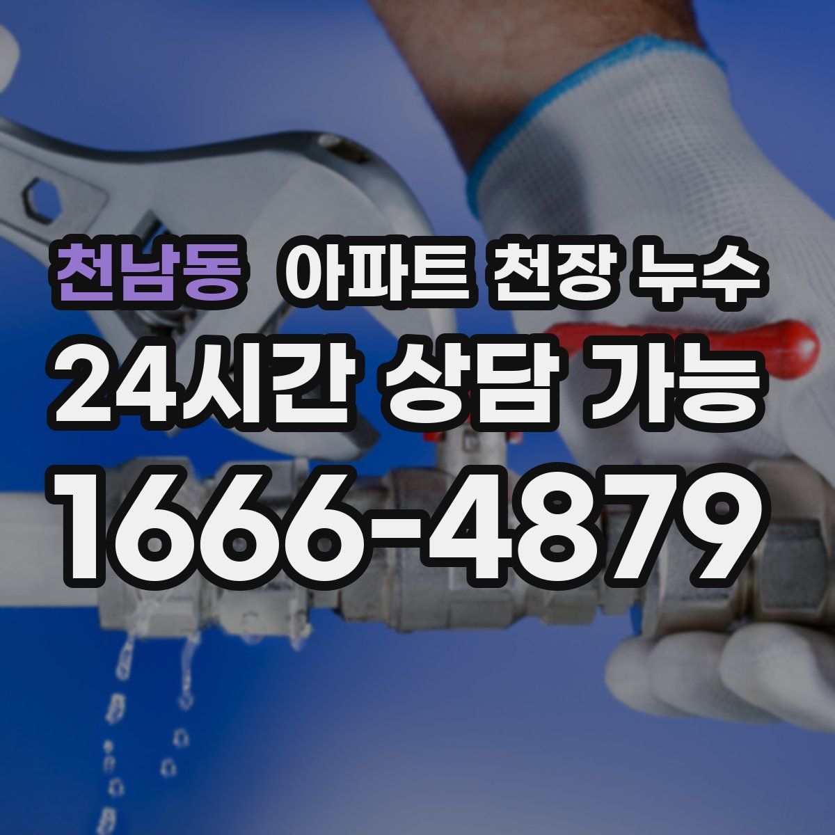 천남동 아파트 천장 누수
