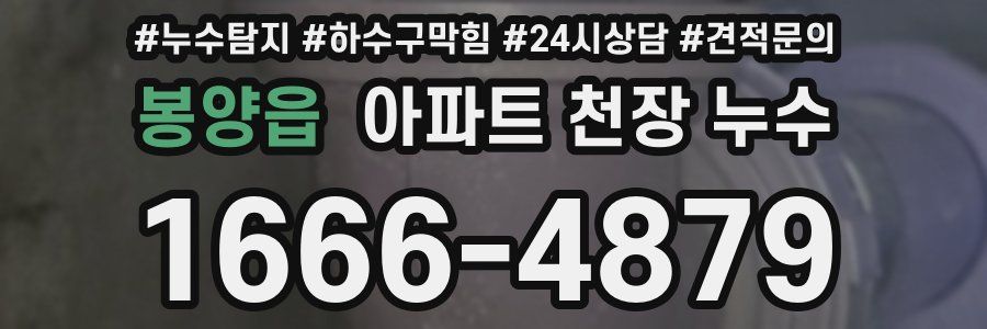 봉양읍 아파트 천장 누수