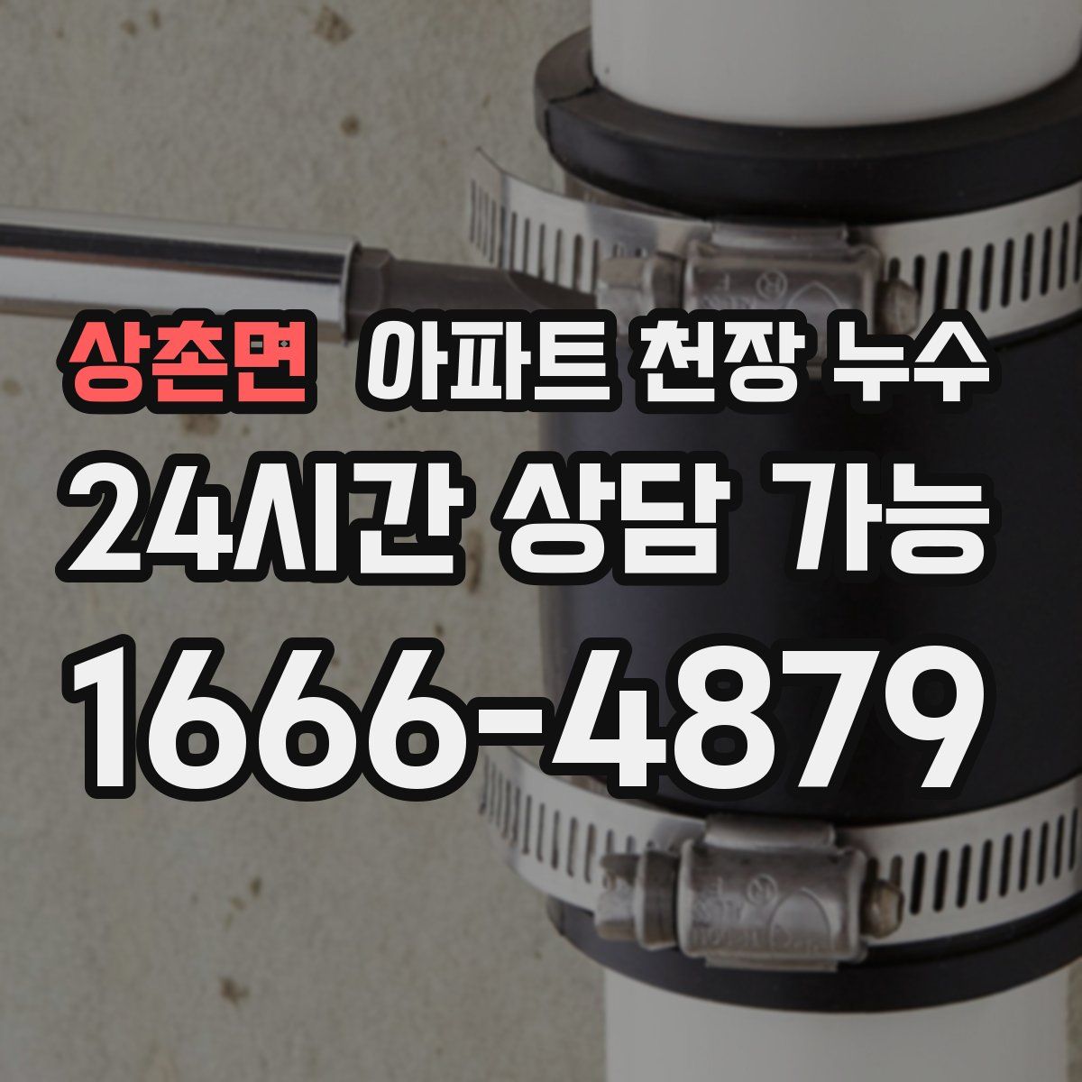 상촌면 아파트 천장 누수