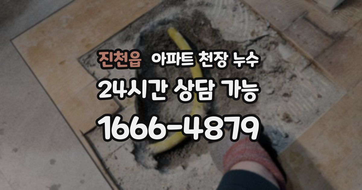 진천읍 아파트 천장 누수