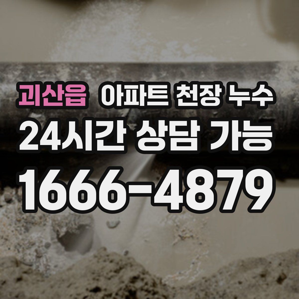 괴산읍 아파트 천장 누수