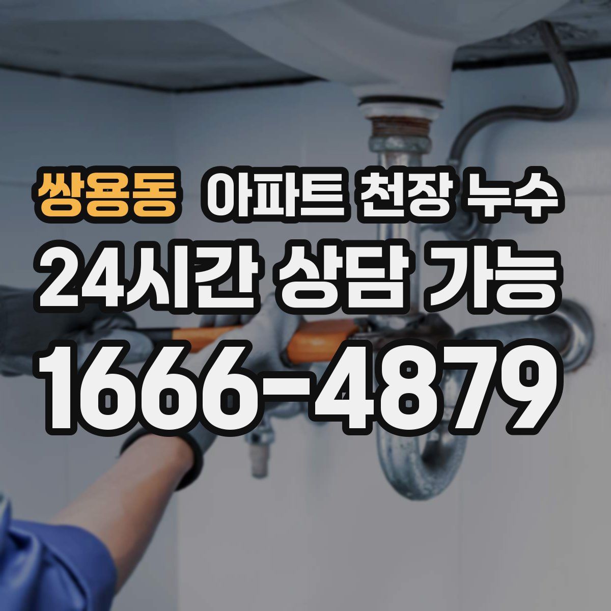 쌍용동 아파트 천장 누수