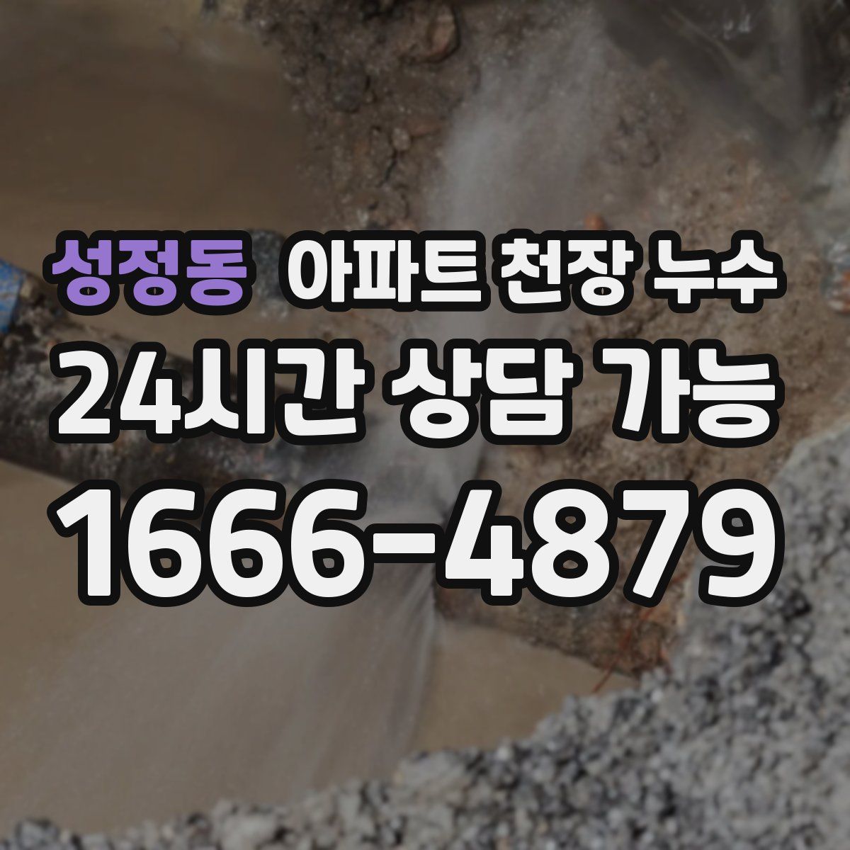 성정동 아파트 천장 누수