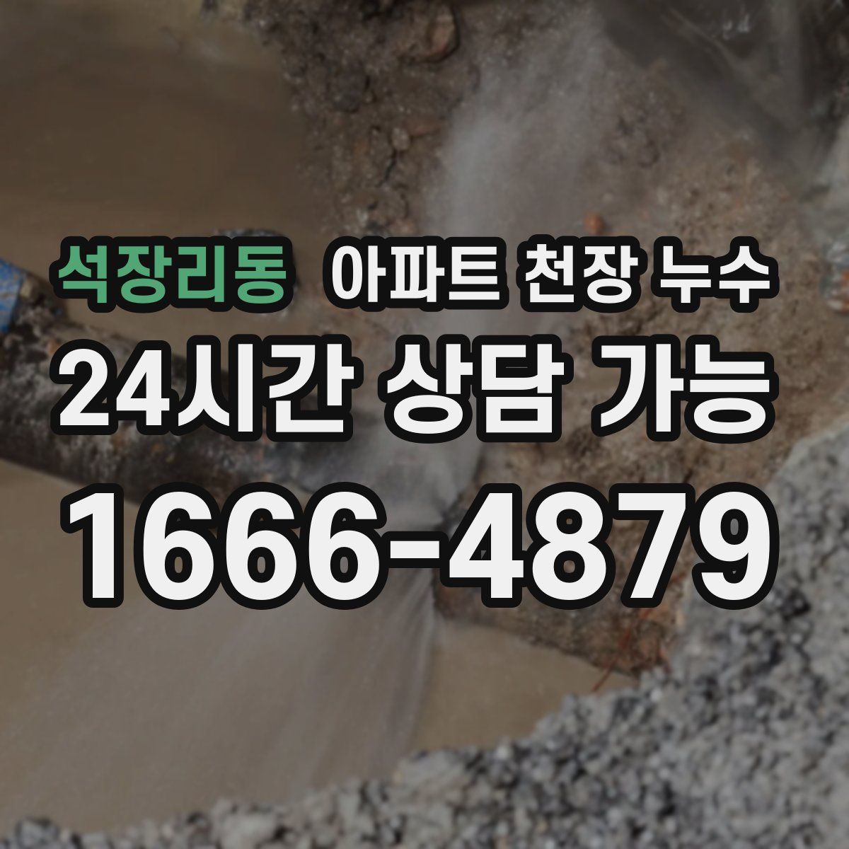 석장리동 아파트 천장 누수