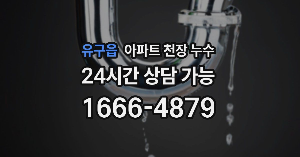 유구읍 아파트 천장 누수