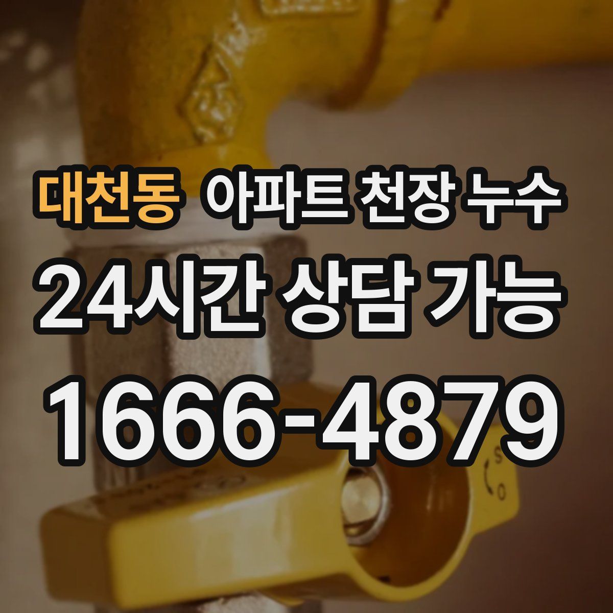 대천동 아파트 천장 누수