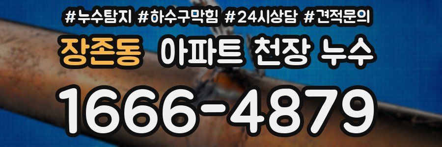 장존동 아파트 천장 누수