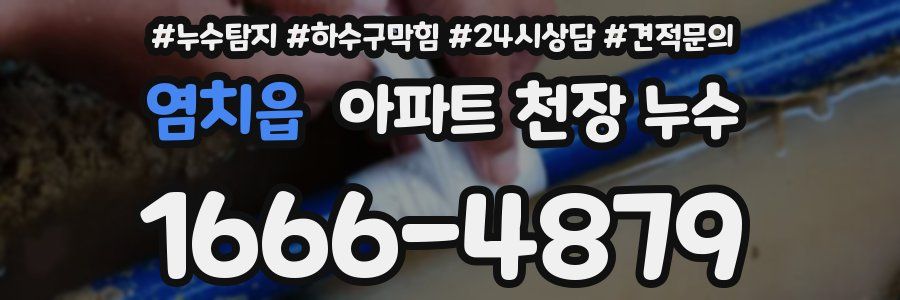 염치읍 아파트 천장 누수