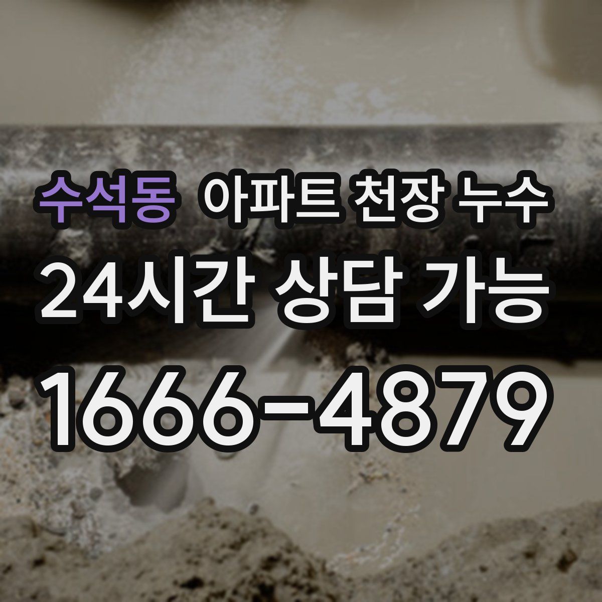 수석동 아파트 천장 누수