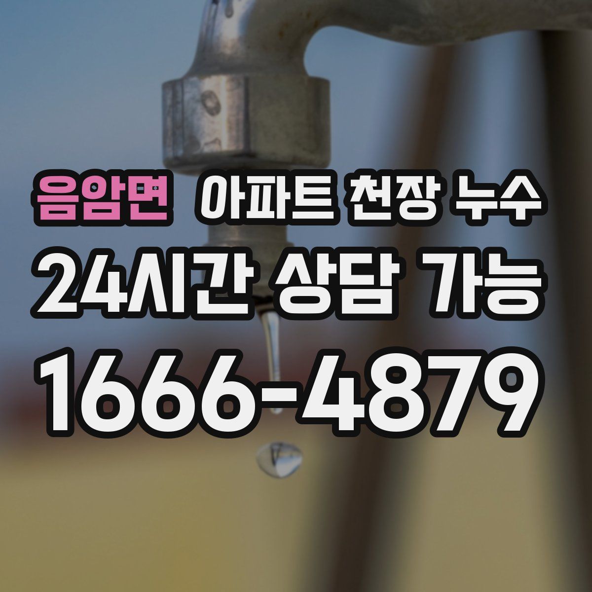 음암면 아파트 천장 누수