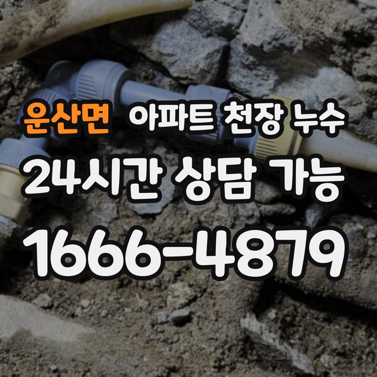 운산면 아파트 천장 누수