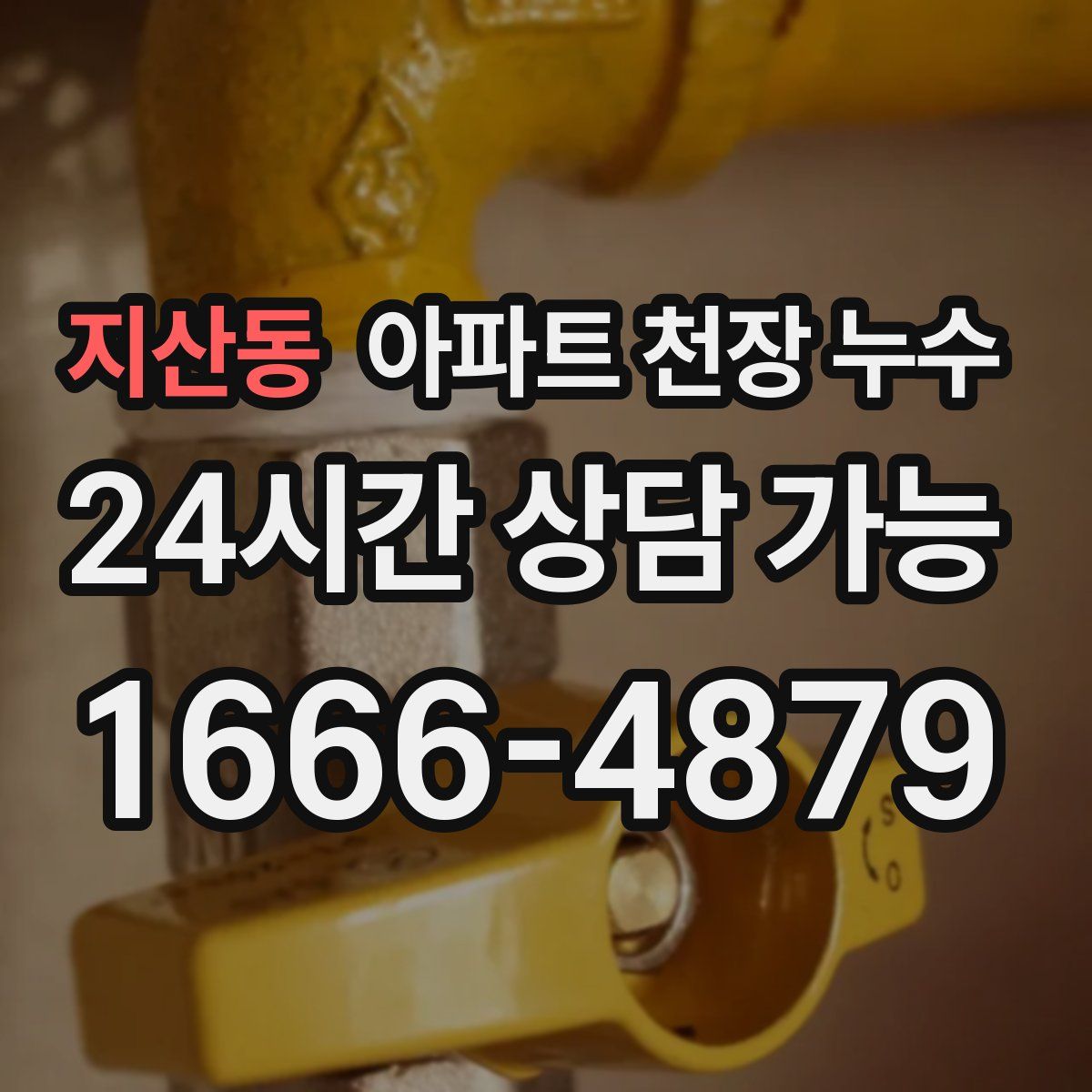 지산동 아파트 천장 누수