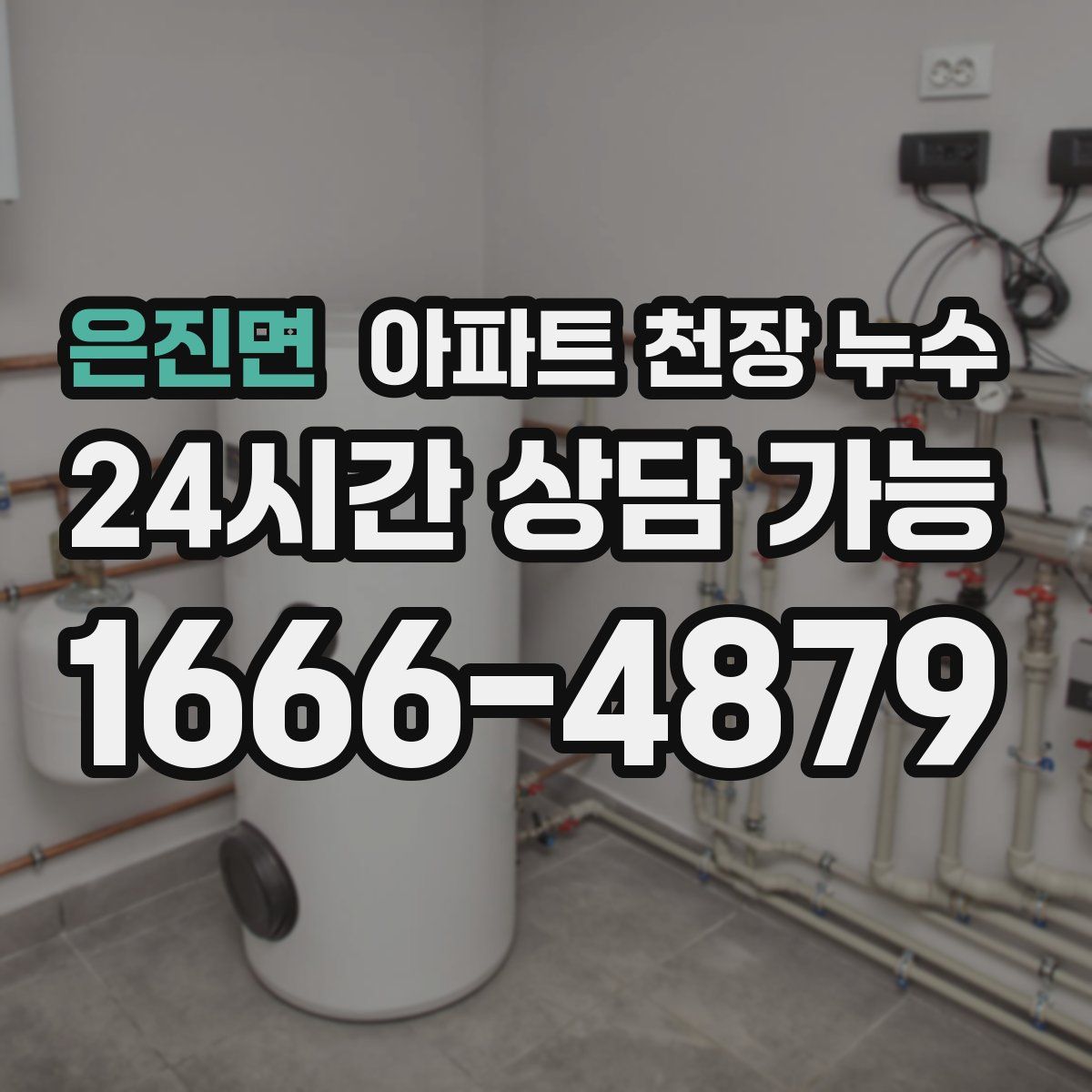은진면 아파트 천장 누수