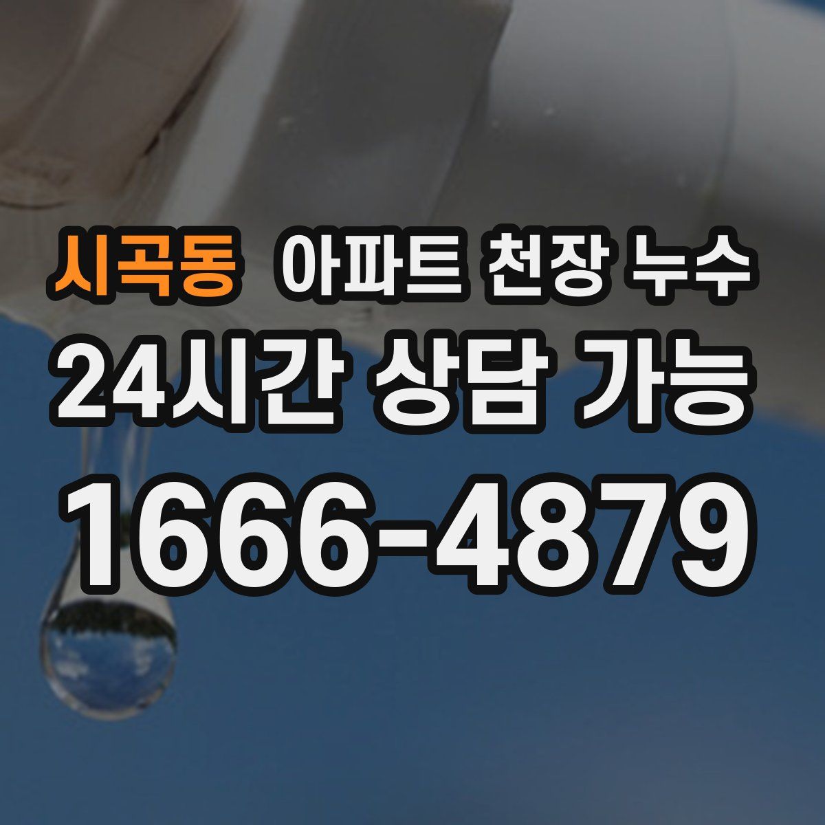 시곡동 아파트 천장 누수