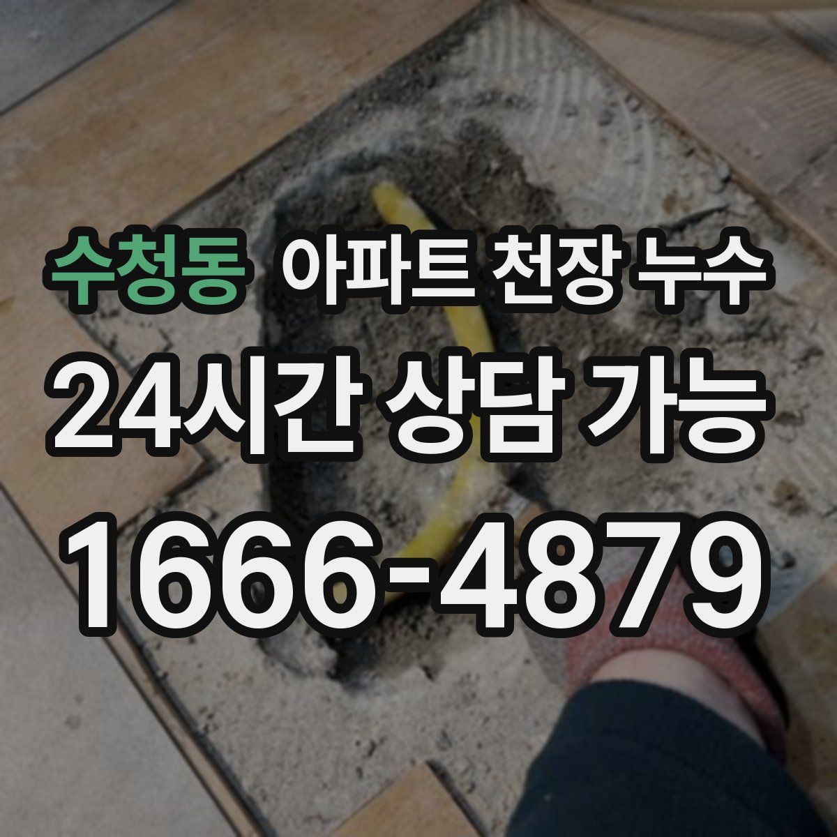 수청동 아파트 천장 누수