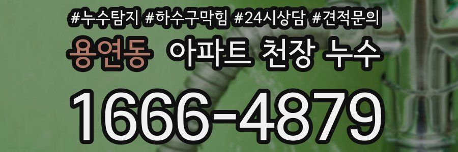 용연동 아파트 천장 누수