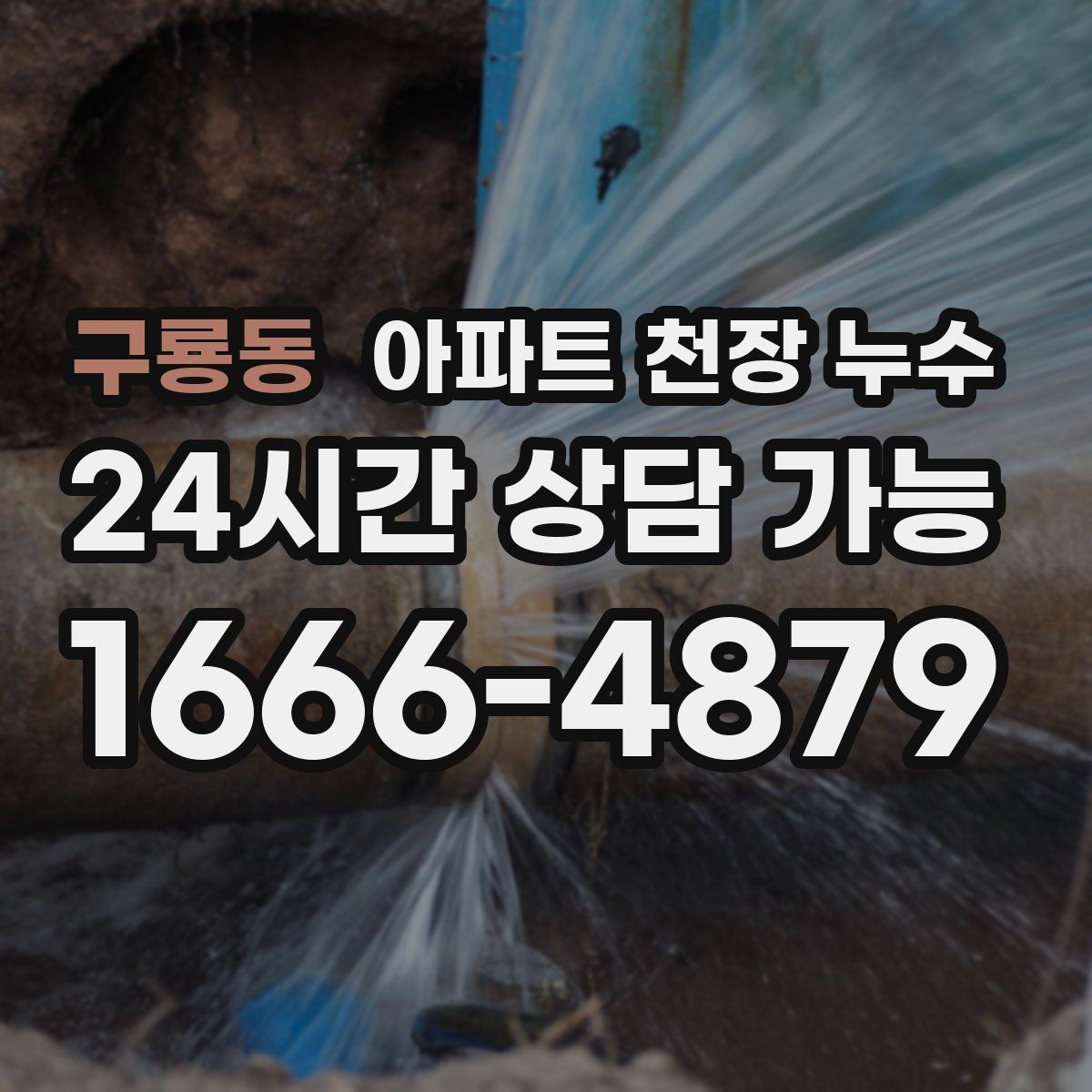 구룡동 아파트 천장 누수