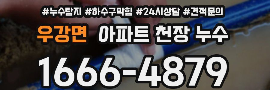 우강면 아파트 천장 누수