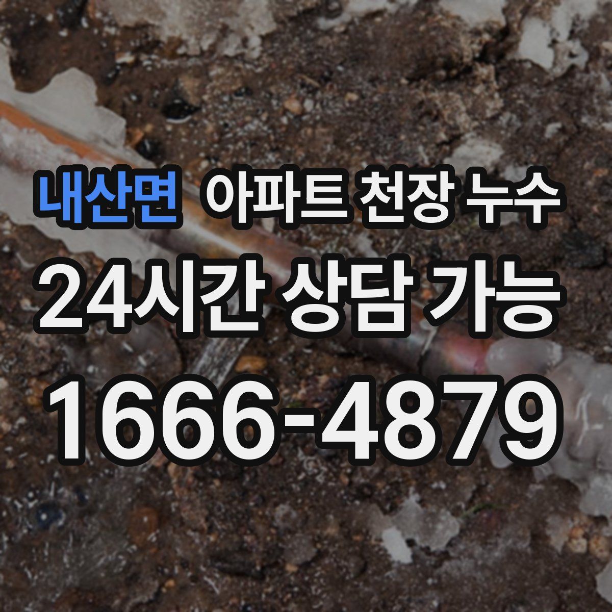 내산면 아파트 천장 누수