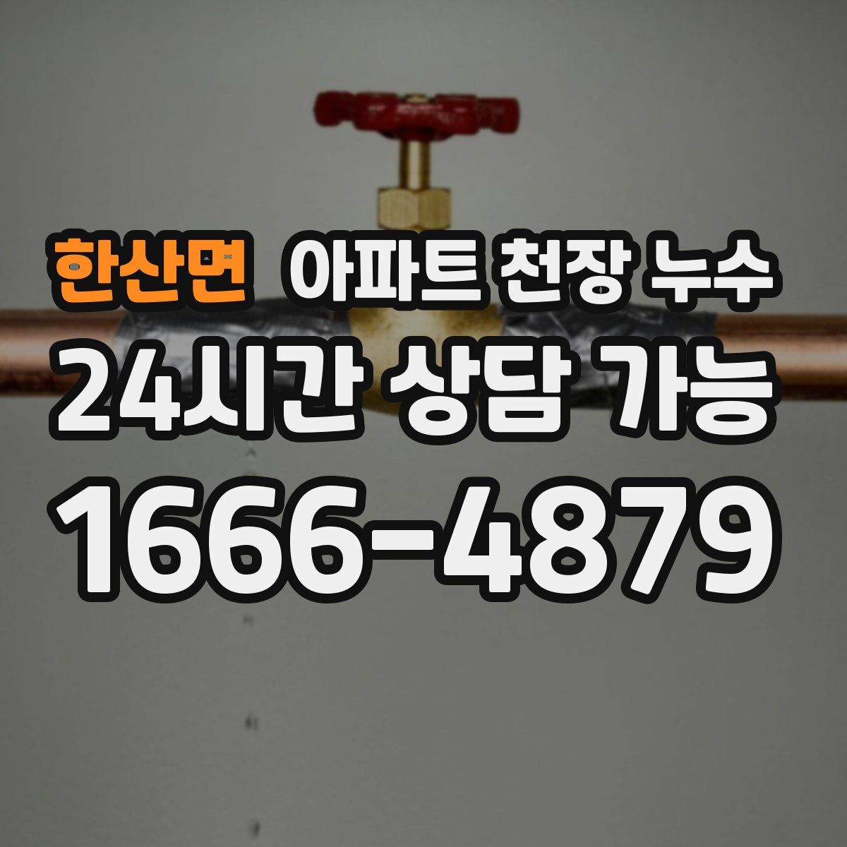 한산면 아파트 천장 누수