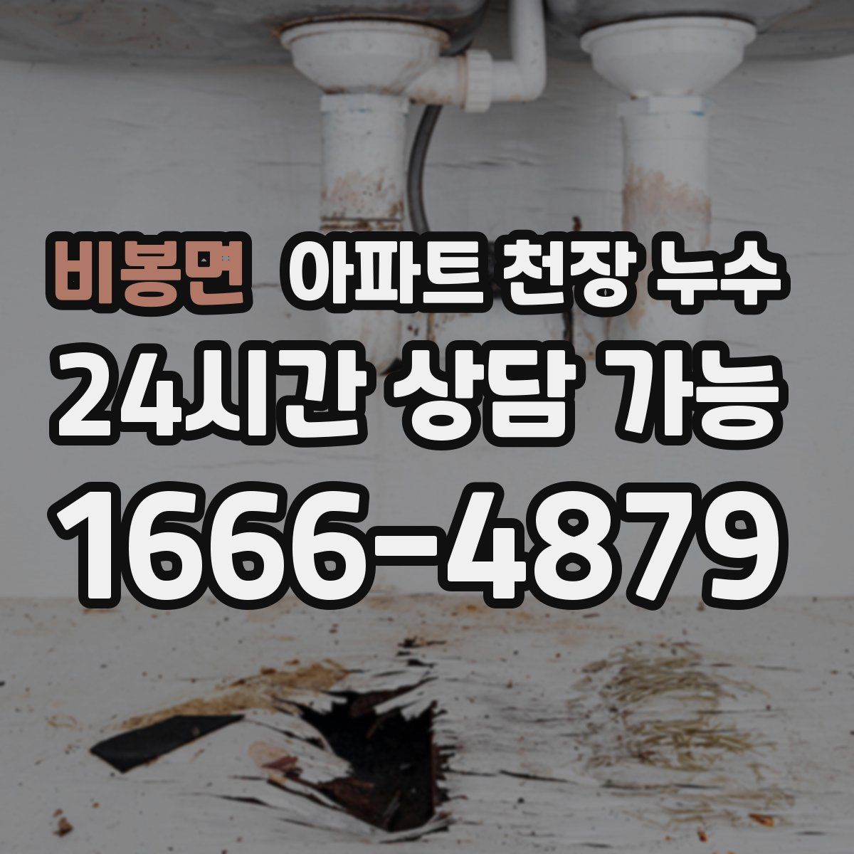 비봉면 아파트 천장 누수