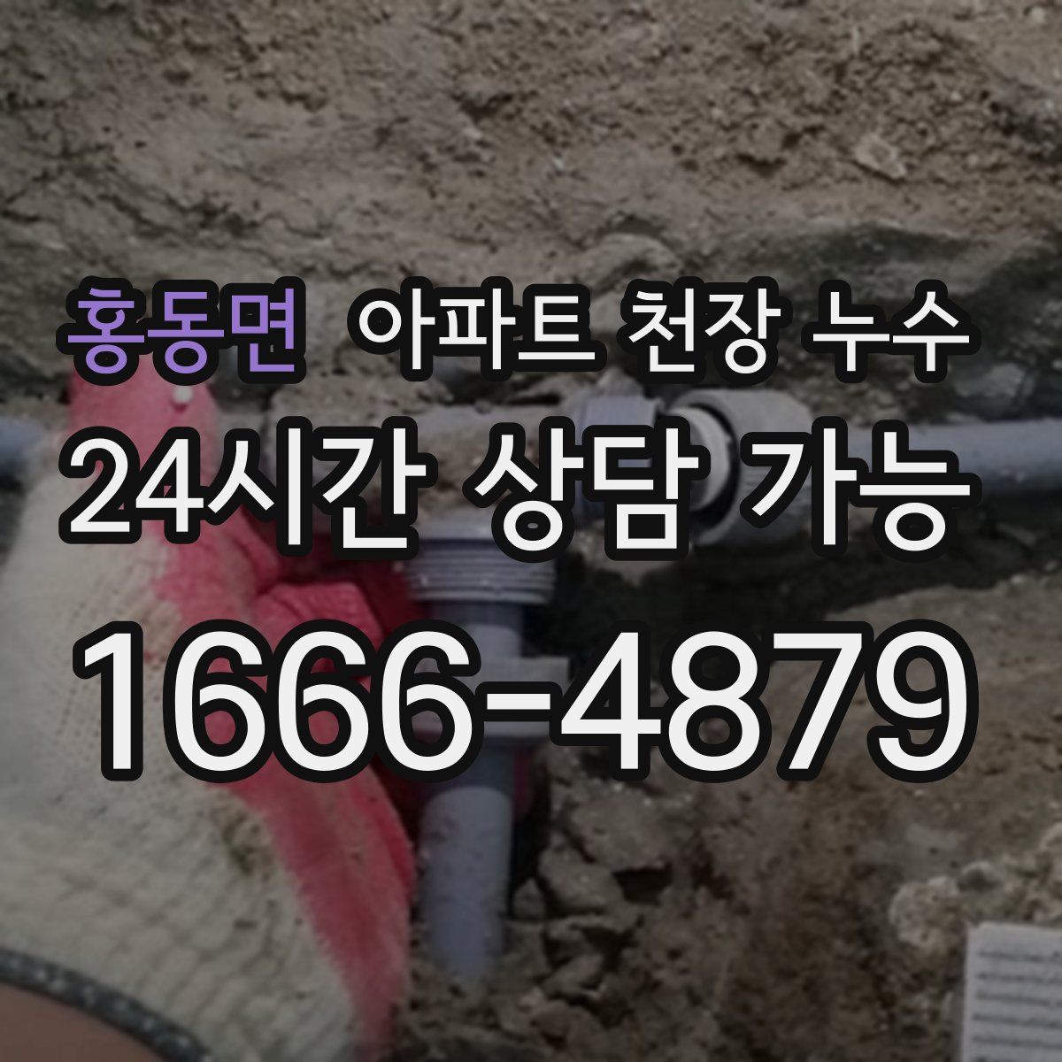 홍동면 아파트 천장 누수