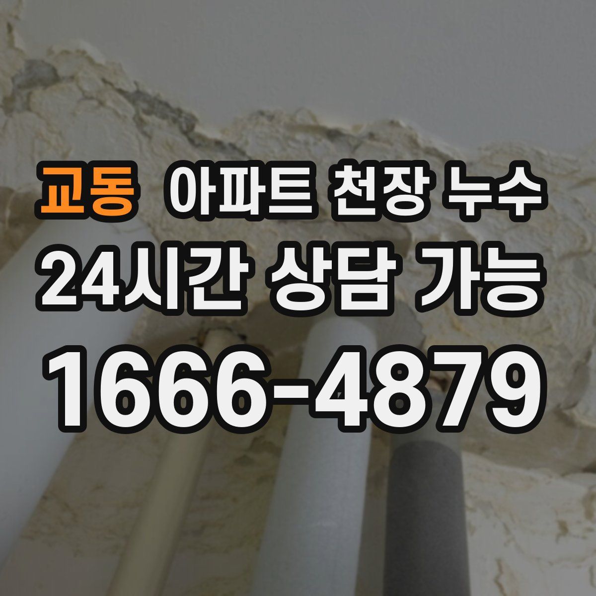 교동 아파트 천장 누수