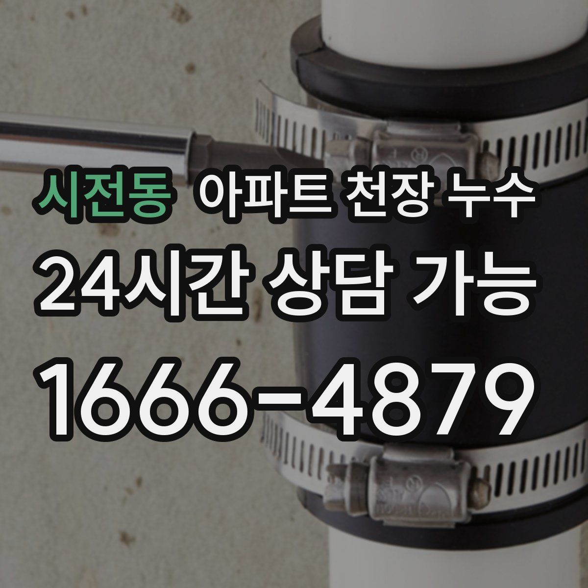 시전동 아파트 천장 누수
