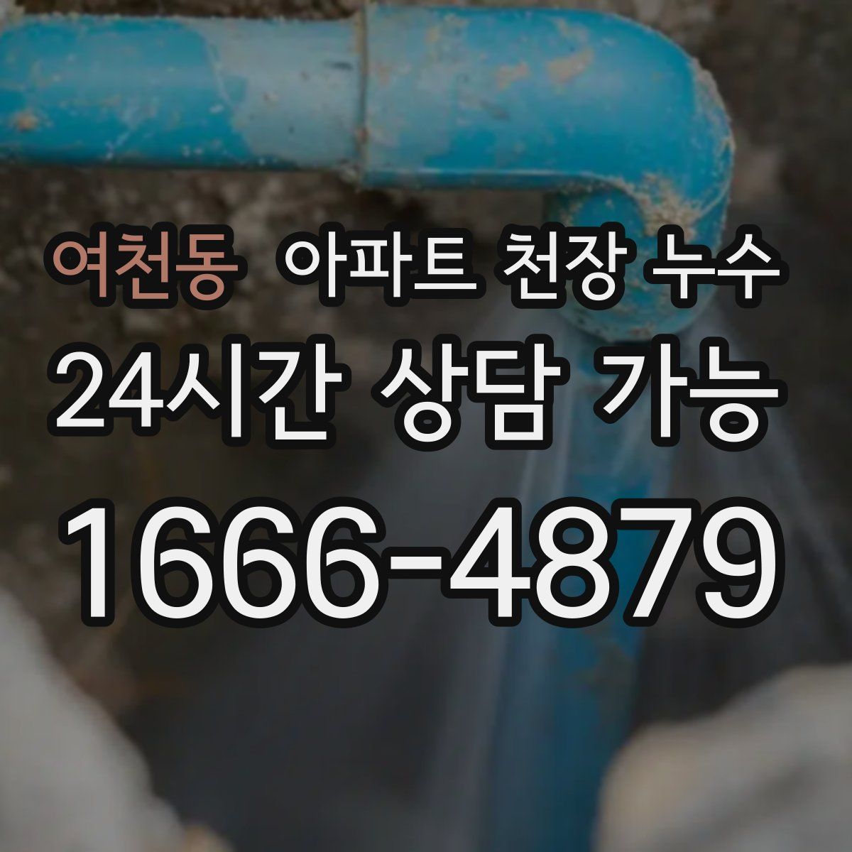 여천동 아파트 천장 누수