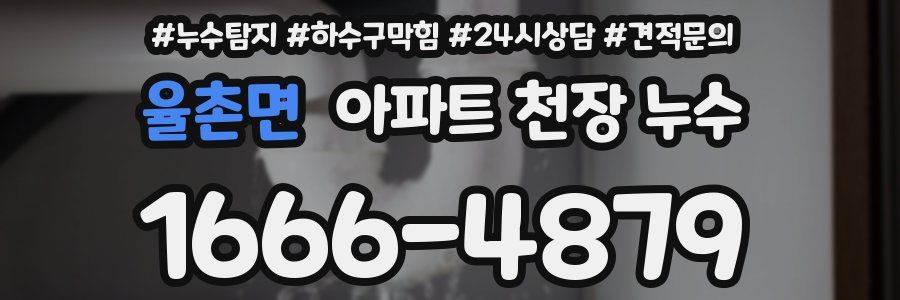 율촌면 아파트 천장 누수
