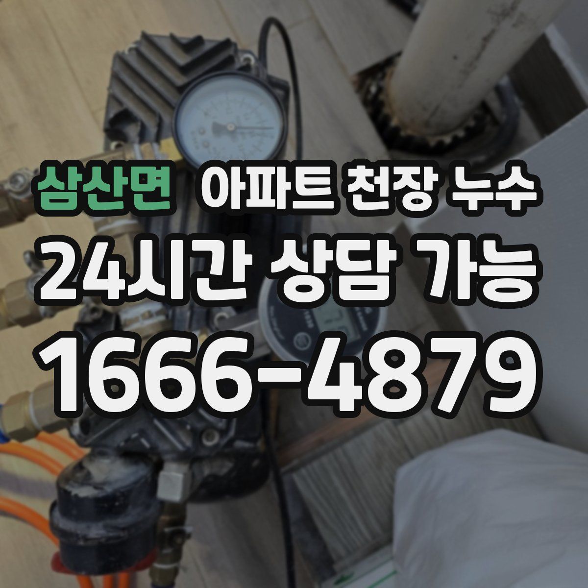삼산면 아파트 천장 누수