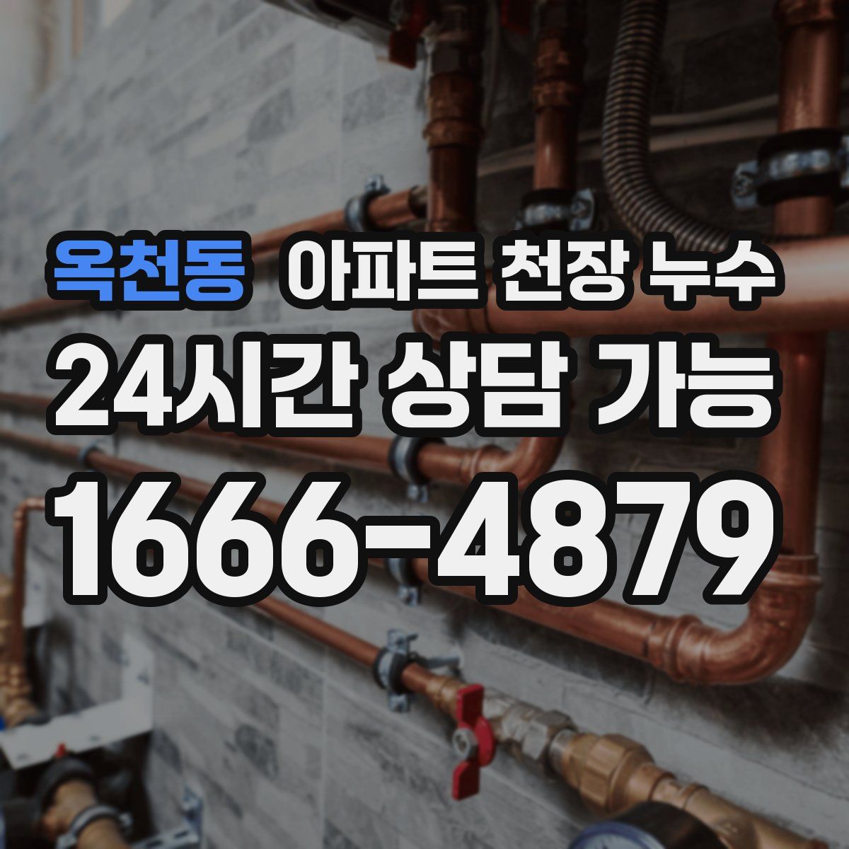 옥천동 아파트 천장 누수