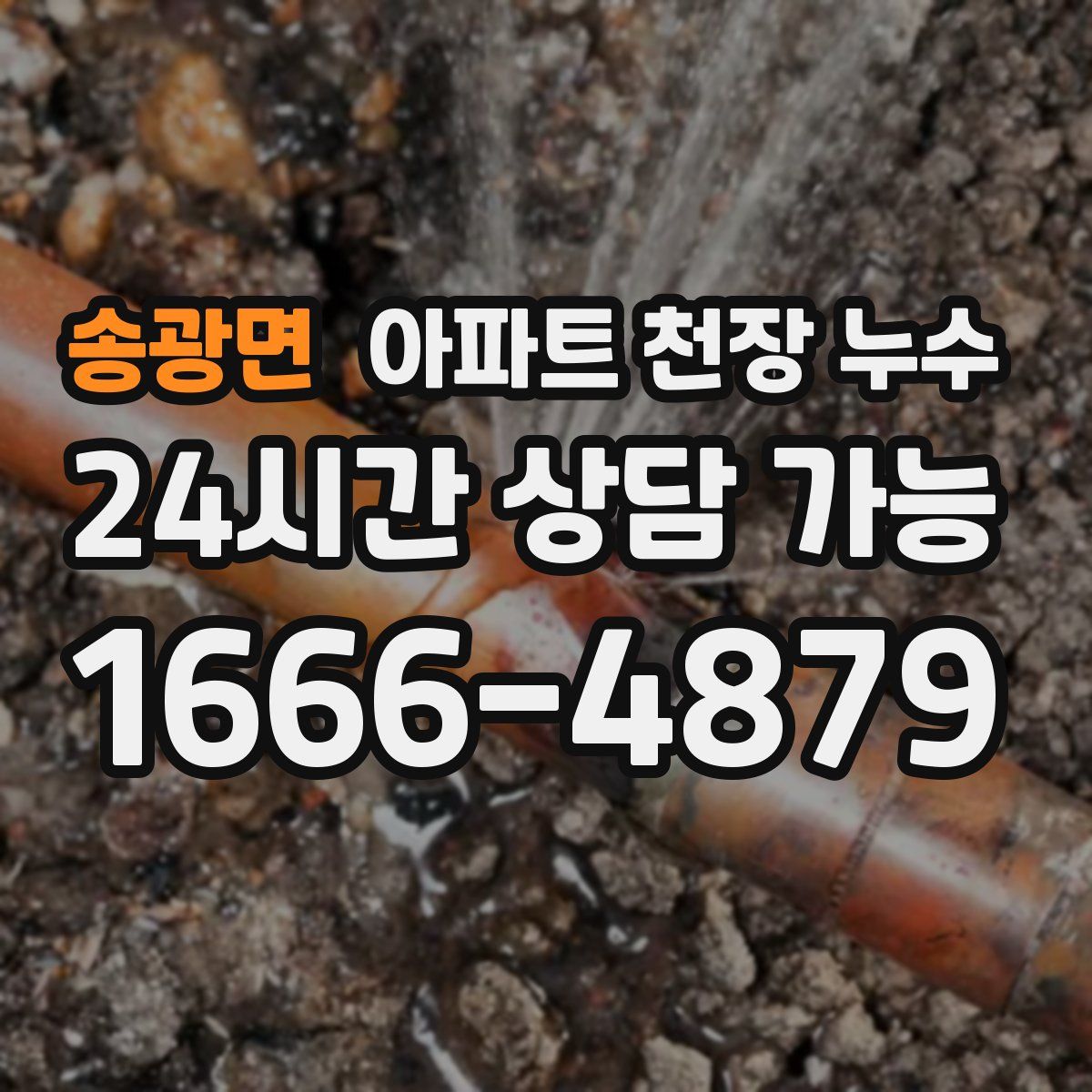 송광면 아파트 천장 누수
