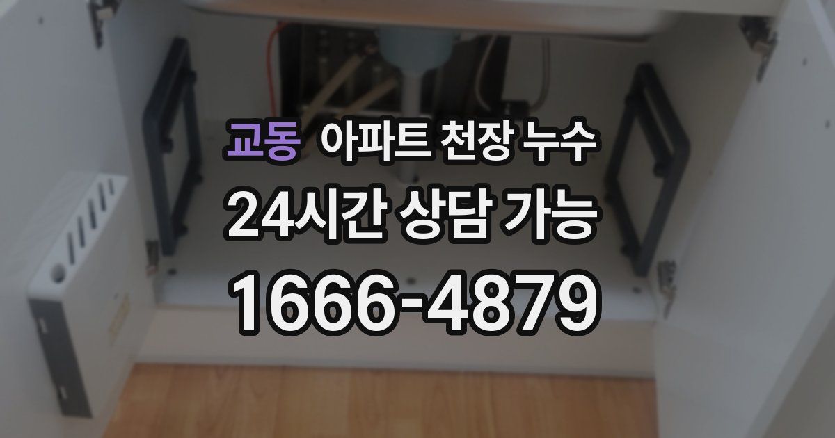 교동 아파트 천장 누수
