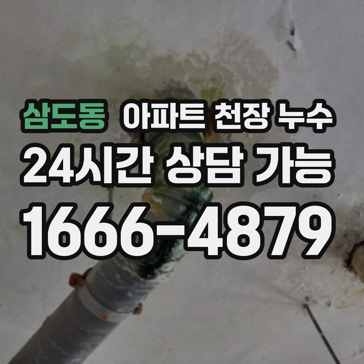 삼도동 아파트 천장 누수