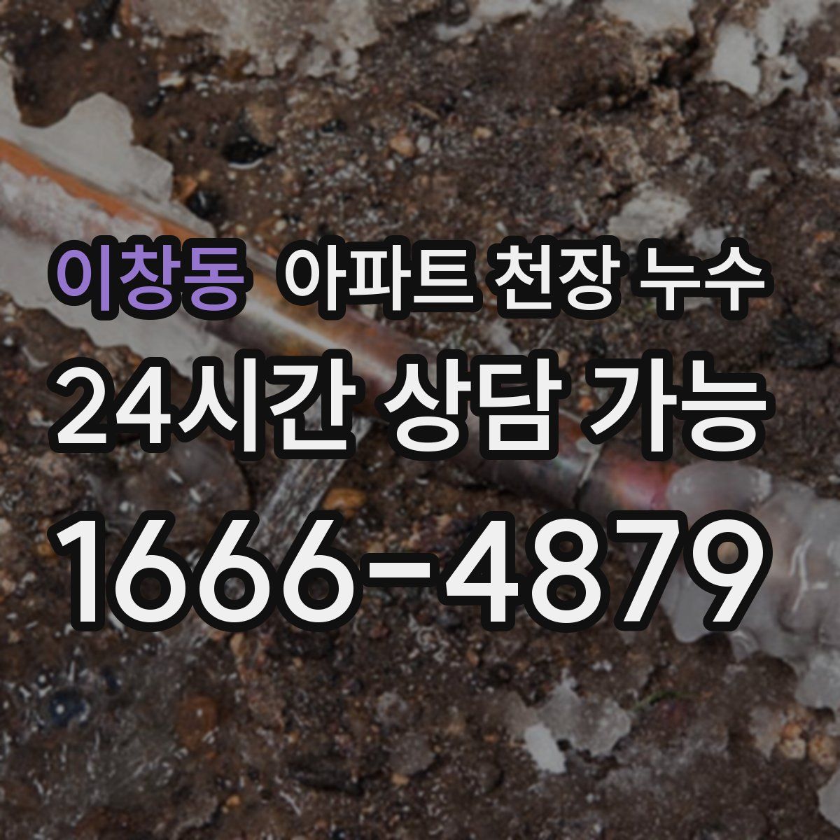 이창동 아파트 천장 누수