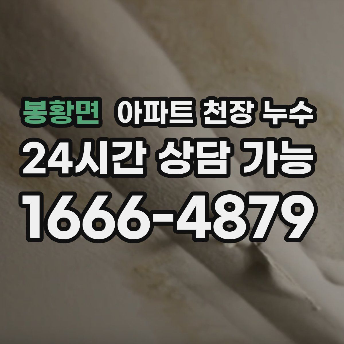 봉황면 아파트 천장 누수