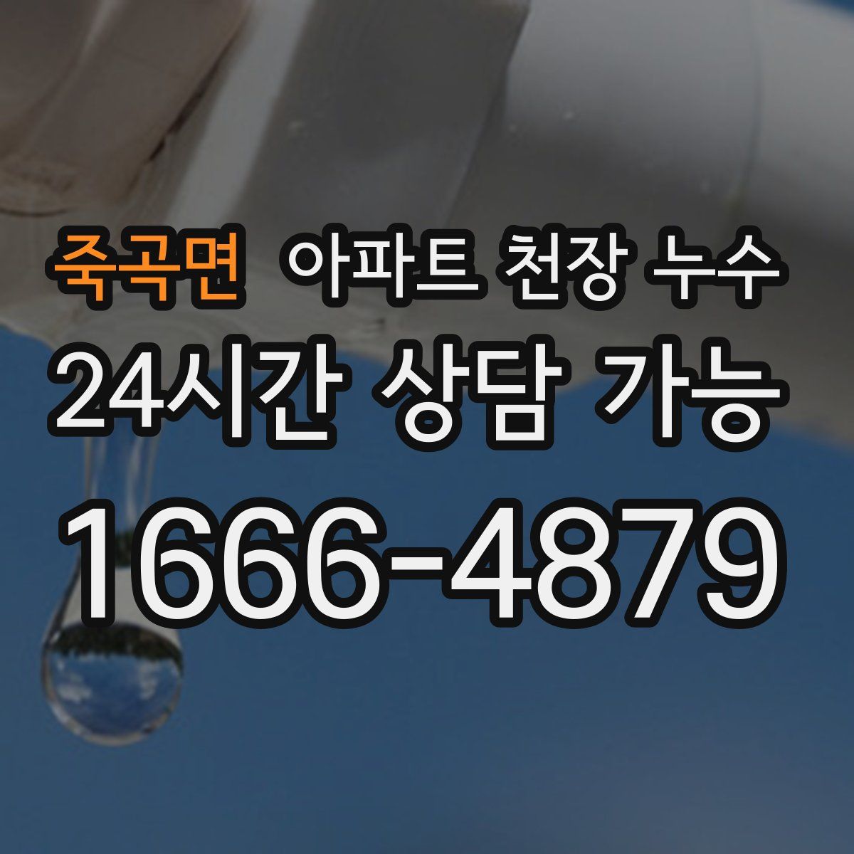 죽곡면 아파트 천장 누수