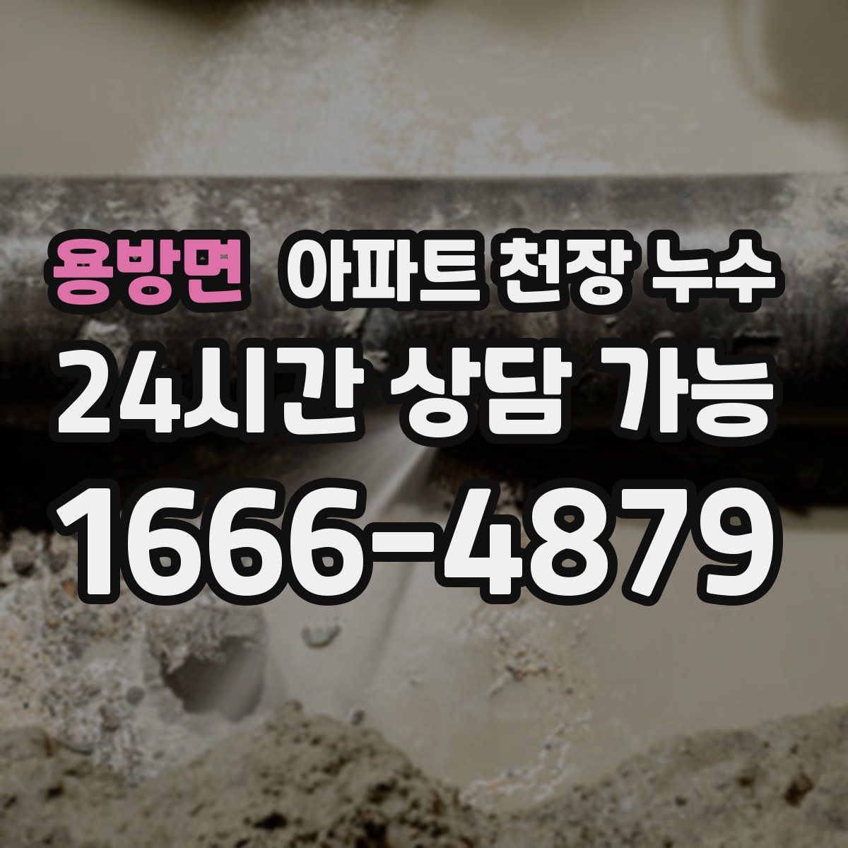 용방면 아파트 천장 누수