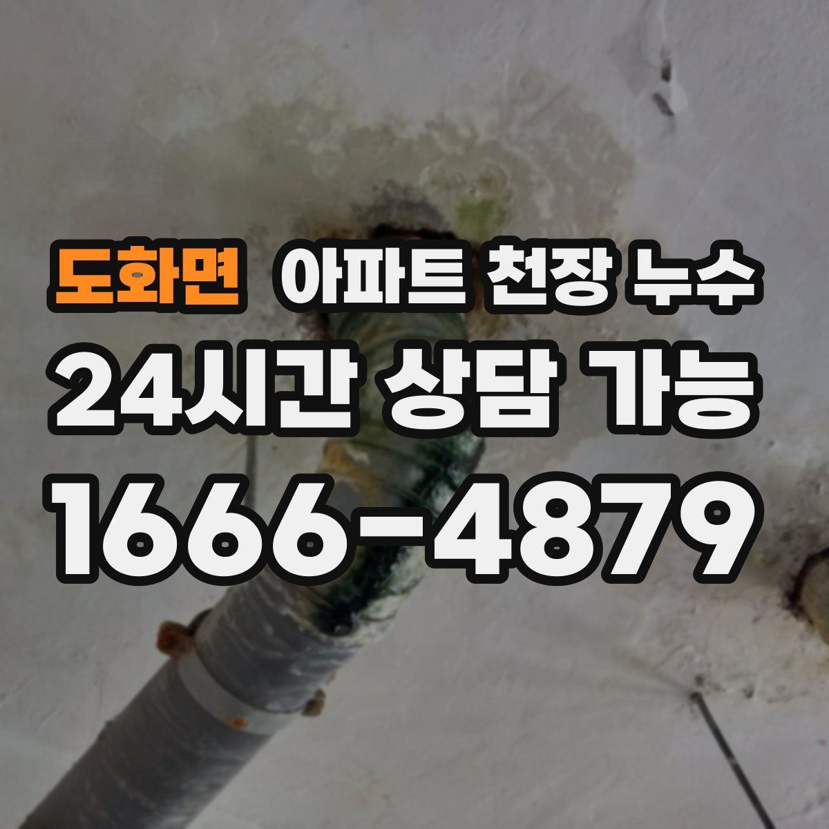 도화면 아파트 천장 누수