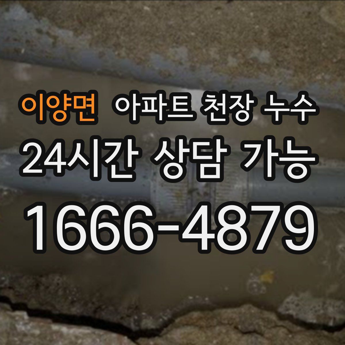 이양면 아파트 천장 누수