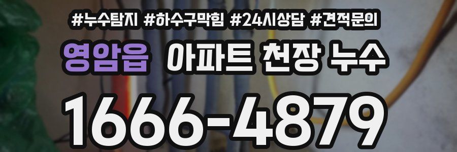 영암읍 아파트 천장 누수