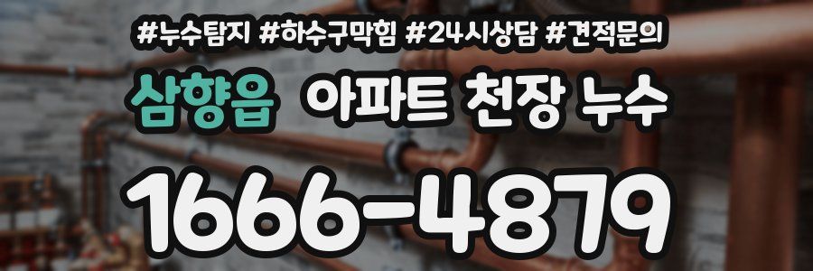 삼향읍 아파트 천장 누수