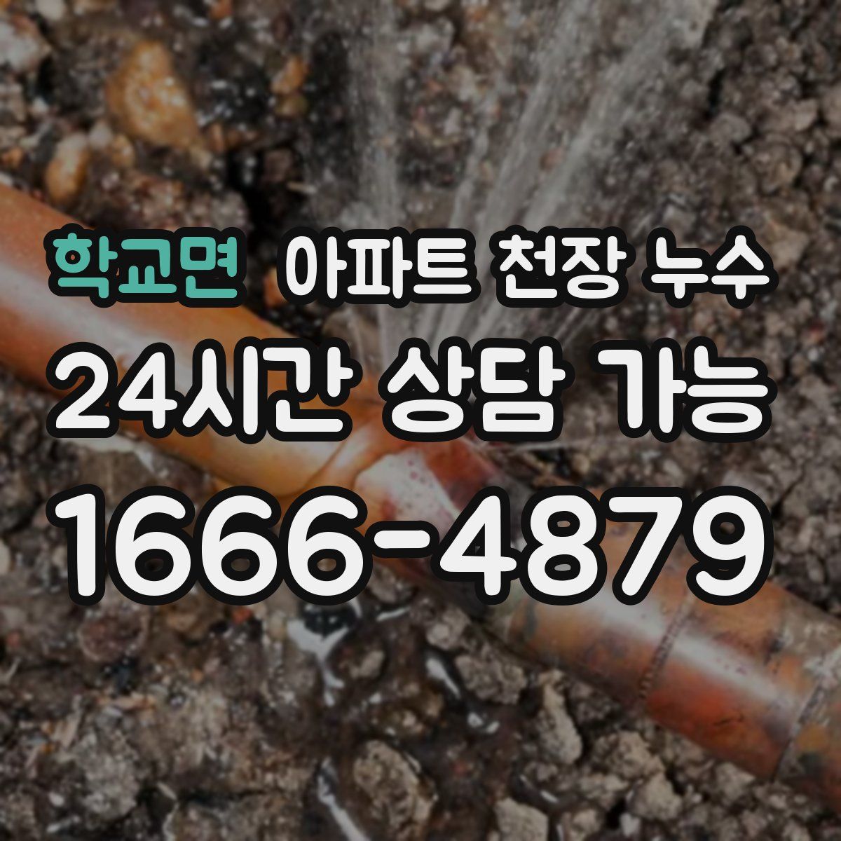 학교면 아파트 천장 누수
