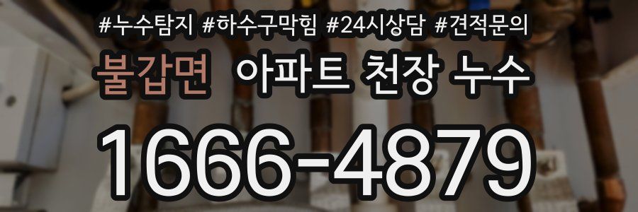 불갑면 아파트 천장 누수
