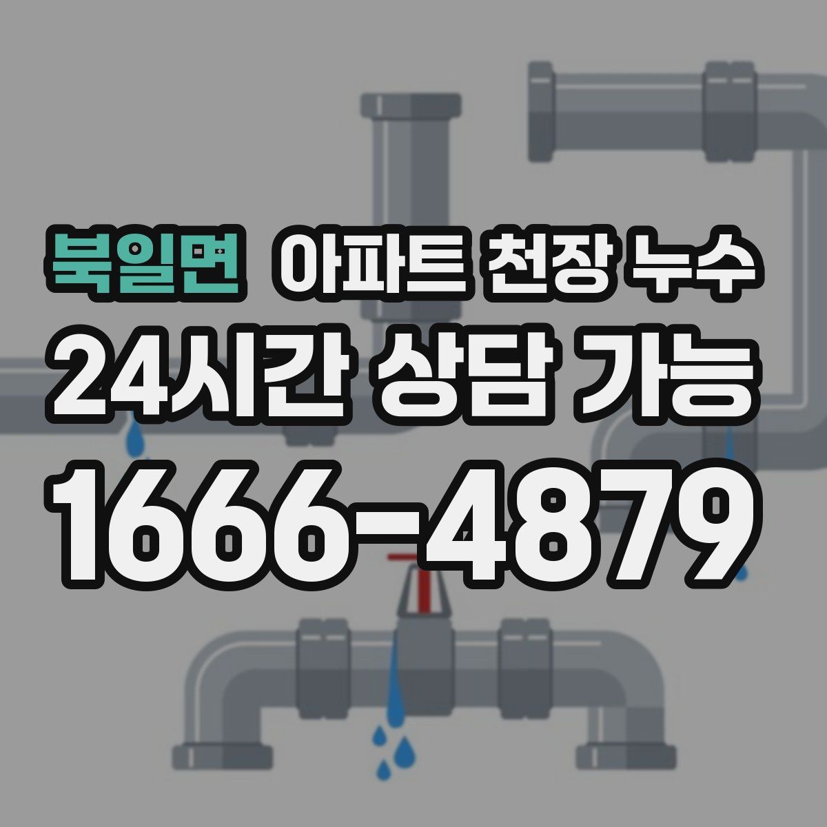 북일면 아파트 천장 누수