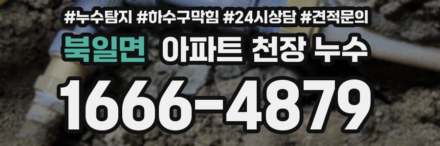 북일면 아파트 천장 누수