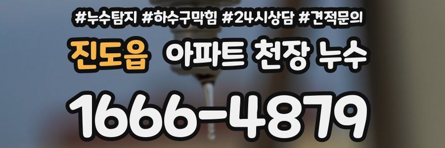 진도읍 아파트 천장 누수