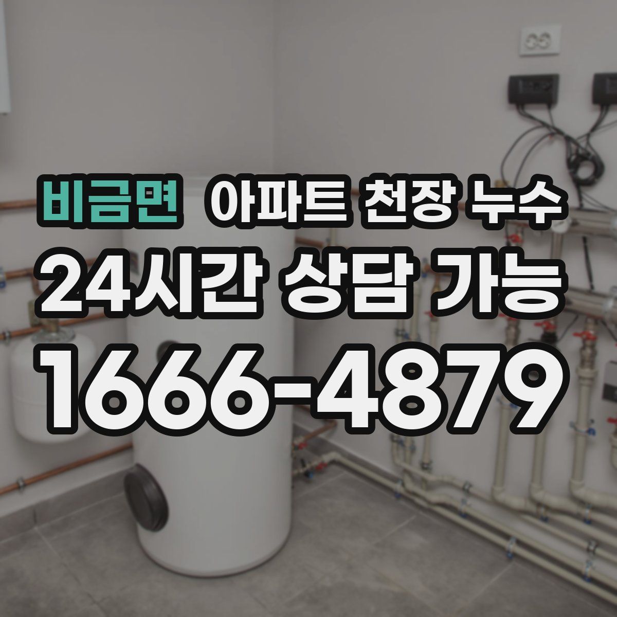 비금면 아파트 천장 누수