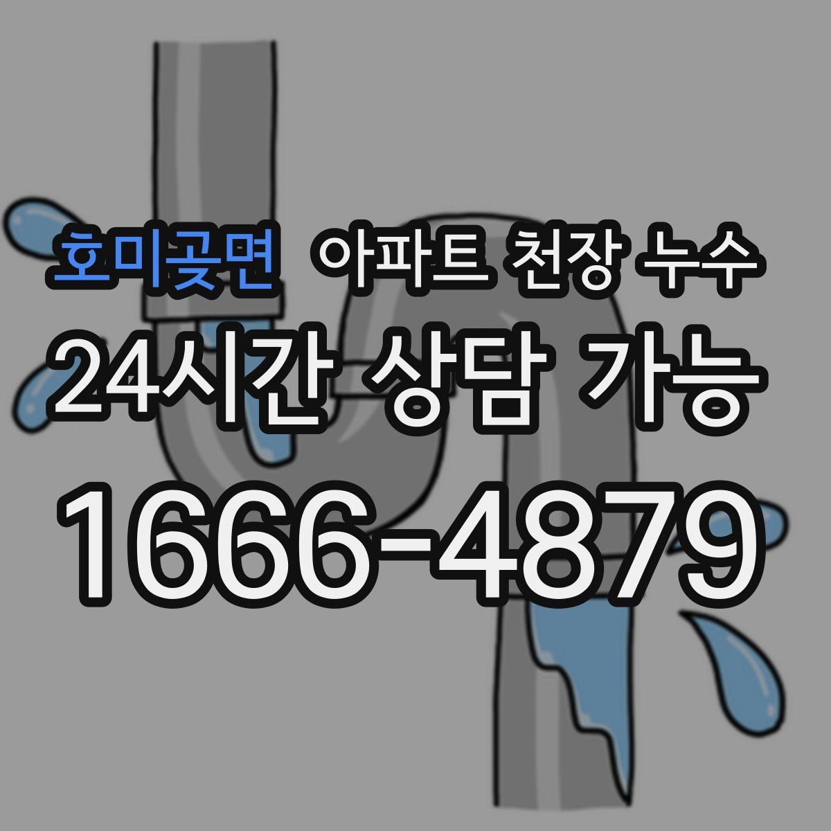 호미곶면 아파트 천장 누수
